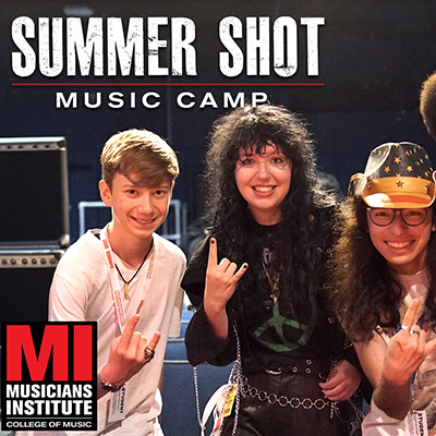 Musicians Institute Summer Shot Music Camp